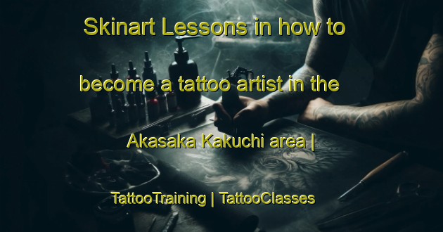 Skinart Lessons in how to become a tattoo artist in the Akasaka Kakuchi area | TattooTraining | TattooClasses | SkinartTraining-Japan